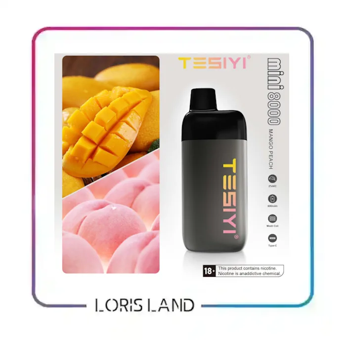 پاد یکبار مصرف انبه هلو  تی سی 8 هزار پاف